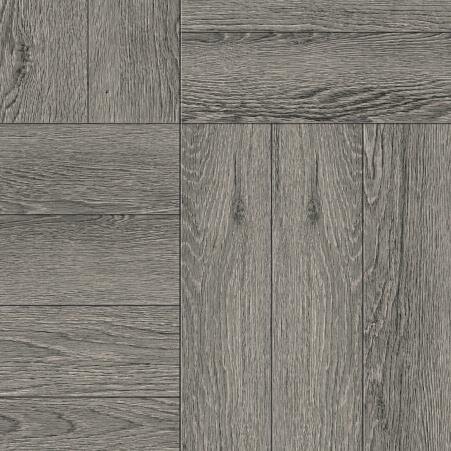 Debolon M 500 V Silence - Eiche harmonisch mittelgrau - Stabholzdesign-Planke, Modulboden mit besonders haltbarer Oberflächenvergütung für den Objektbereich - Designboden zum aufkleben - Paket a 5 m²