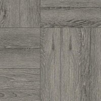 Debolon M 500 V Silence - Eiche harmonisch mittelgrau - Stabholzdesign-Planke, Modulboden mit besonders haltbarer Oberflächenvergütung für den Objektbereich - Designboden zum aufkleben - Paket a 5 m²