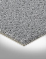 Vorwerk Del-Premium gemusterter Velours textiler Teppichbodenbelag Struktur Auslegeware 7252640004 hellgrau
