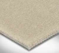 Vorwerk AR-Premium Unicolor Velours textile Teppichbodenbelag Auslegeware einfarbig 042 beige