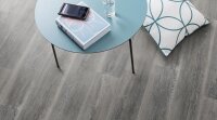 Gerflor PRIMETEX - Cognac Grey 2016 PVC Boden Linoleum Rolle Fußbodenbelag, CV Belag - Holzdekore