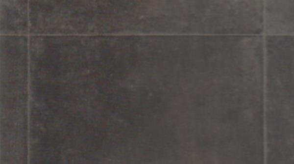 Gerflor TEXLINE® PVC Vinyl Bodenbelag - 1980 Colorado Dark Grey Linoleum Rolle Fußbodenbelag Vinylbahnen Steindekor, Fliesenoptik