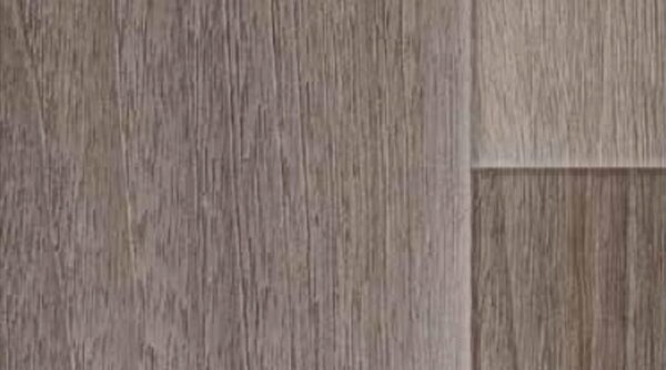 Gerflor Texline HQR - Elegant Grey 2005 Holzdekor PVC Linoleum Rolle Fußbodenbelag mit hoher Belastbarkeit auch im gewerblichem Bereich