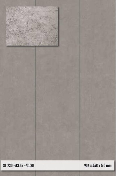 Project Floors Click Collection 30 - ST 230 Steindekor-Designboden zum Zusammenklicken, Vinylboden für den Wohnbereich - Paket a 2,03 m²