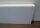 MDF Holz-Sockelleiste folieummantelt weiß eckig-modern 15x80mm Fußbodenleiste, Laminatleisten - Stück a 2400mm lang