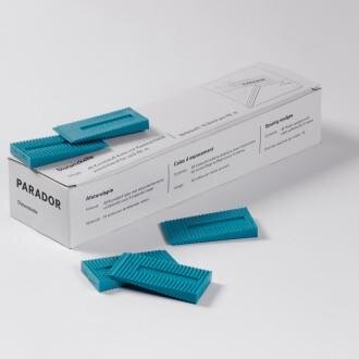 Parador Kunststoff-Rastkeile für elastische Böden, Laminat & Parkett - Paket a 48 Stück