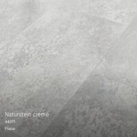 Classen Ceramin VARIO Fliese Naturstein creme - Format 40/80 - 4-seitige Mikrofuge - Die echte Alternative zu Naturstein und Fliese - Paket a 3,06m²
