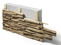 Waldkante Erle Naturholz Wandverkleidung - Echtholzwandelement inklusive Montagesystem - Paket a 1,035m²