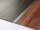 Küberit Übergangsprofil Typ 578, 100 cm, Alu silber (F4) - Design-Clip-Übergang für elastische Bodenbeläge von 4 - 7,5 mm