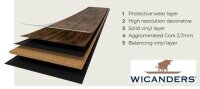 Wicanders HydroCork Click LVT 0,55 Light Dawn Oak - Lichteiche - Breite Diele -Vinyl-Kork-Fertigparkett - Gesunder und umweltfreundlicher Vinyl-Designbelag mit Synchronprägung und höchster gewerblicher Nutzklasse - Paket a 1,67m