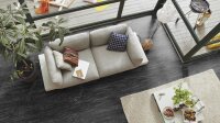 MeisterDesign Flex Designboden | DB 400 Black Lava 7323 | Natural Stone-Struktur - Multiclic-Bodenbelag mit umlaufender Fuge - Paket a 3,42 m²