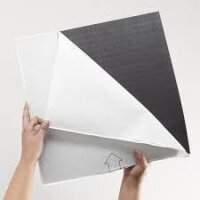 Gerflor Vinyl-Fliese Design - Black Tile Vinyl-Laminat Fußbodenbelag 0221 Vinylboden selbstklebend - Paket a 5 m²