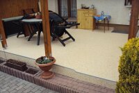 Natursteinteppich-Fliese Classic Line Siena - flexible Bodenfliese für Innen und Außen Marmorteppich - 1 Stück a 0,25m²