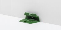 Parador Befestigungsclips grün für SL2 Dekor Laminat- und Parkettboden-Sockelleisten im Fußbodendekor - 24 Stk. Packung
