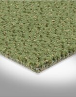 Vorwerk Del-Premium gemusterter Velours textiler Teppichbodenbelag Struktur Auslegeware 7252640010 hellgrün