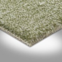 Vorwerk Imo-Premium melierter Velours textiler Teppichbodenbelag Struktur Auslegeware 7143500039 hellgrün