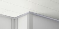 PARADOR ClickBoard 47 UL Abschlussleiste für Wand- und Deckenpaneele von Parador - HDF-Leisten im Paneelededekor - Leiste a 2,58m