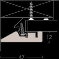 PARADOR ClickBoard 47 UL Abschlussleiste für Wand- und Deckenpaneele von Parador - HDF-Leisten im Paneelededekor - Leiste a 2,58m